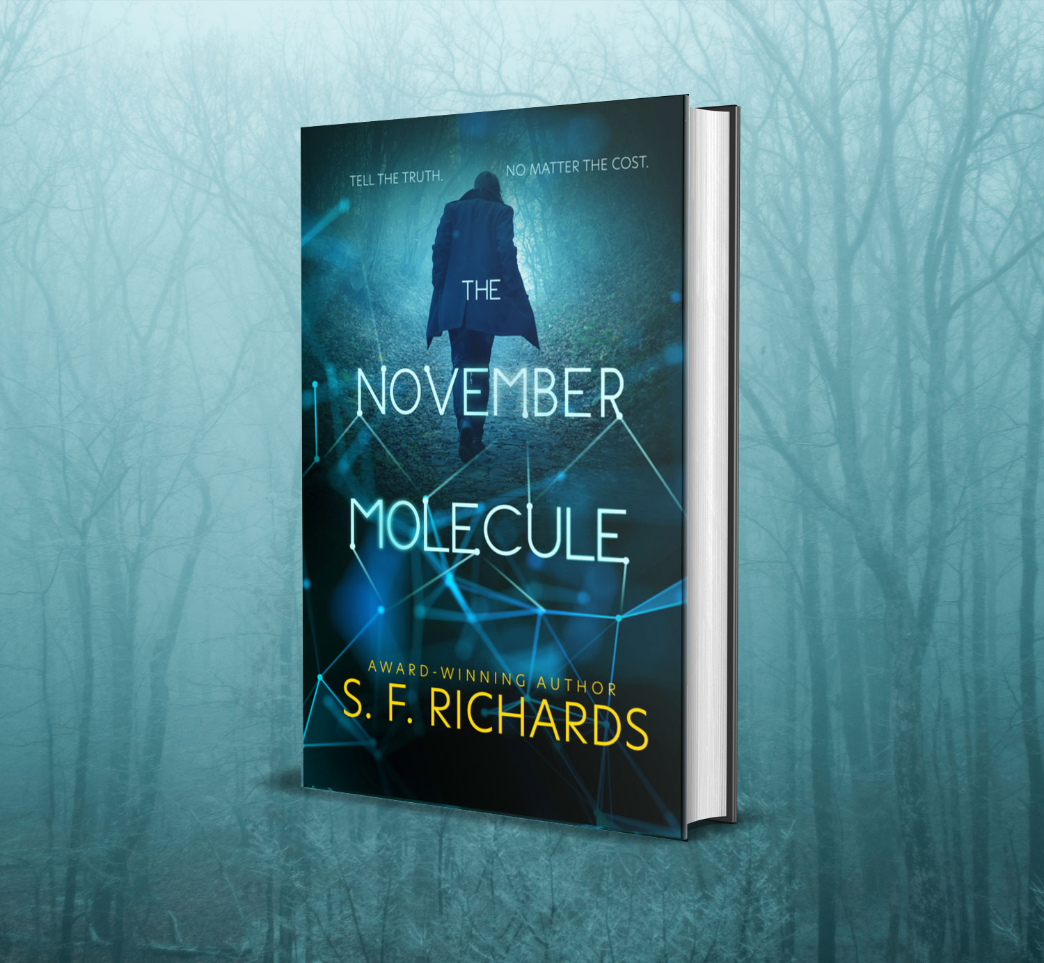 November Molecule cover design